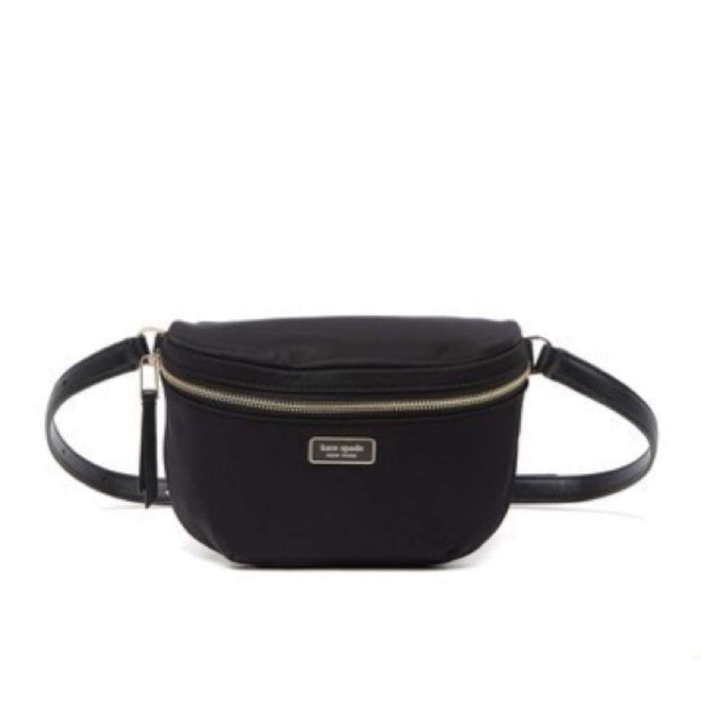 Kate Spade Dawn Nylon Belt Bag NWT black